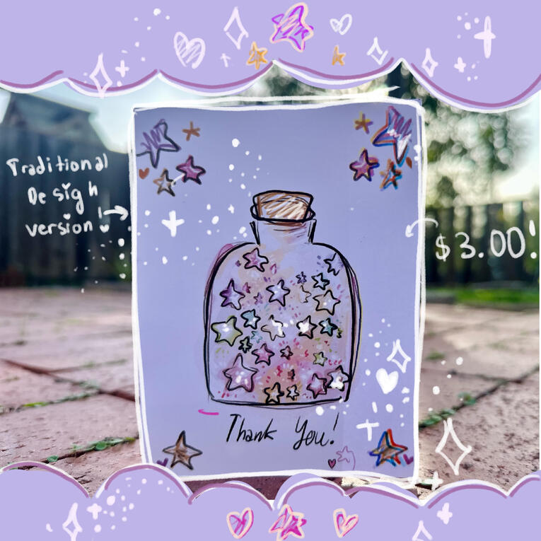 Wish in a Bottle Traditional Design