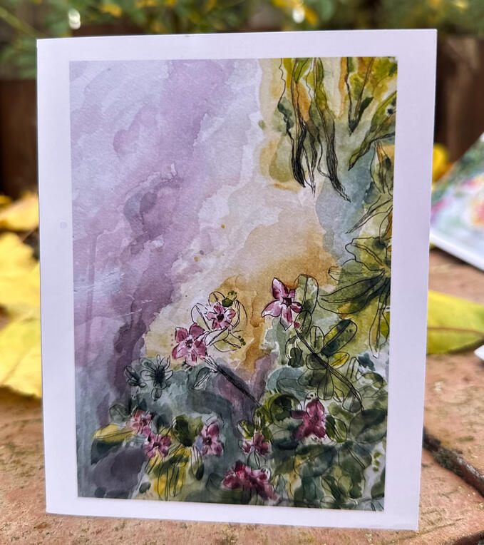 Flower Set- Madagascar Periwinkle Design